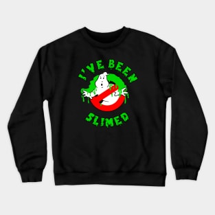 I've Been Slimed Ghost Classic Logo 2 Crewneck Sweatshirt